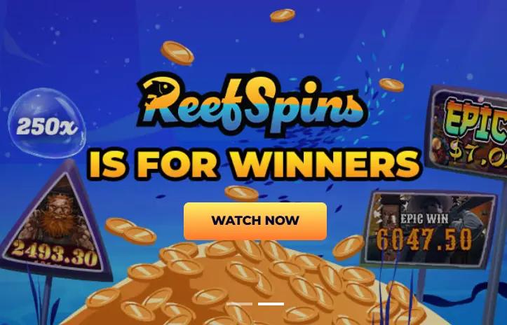 ReefSpins Casino bonus